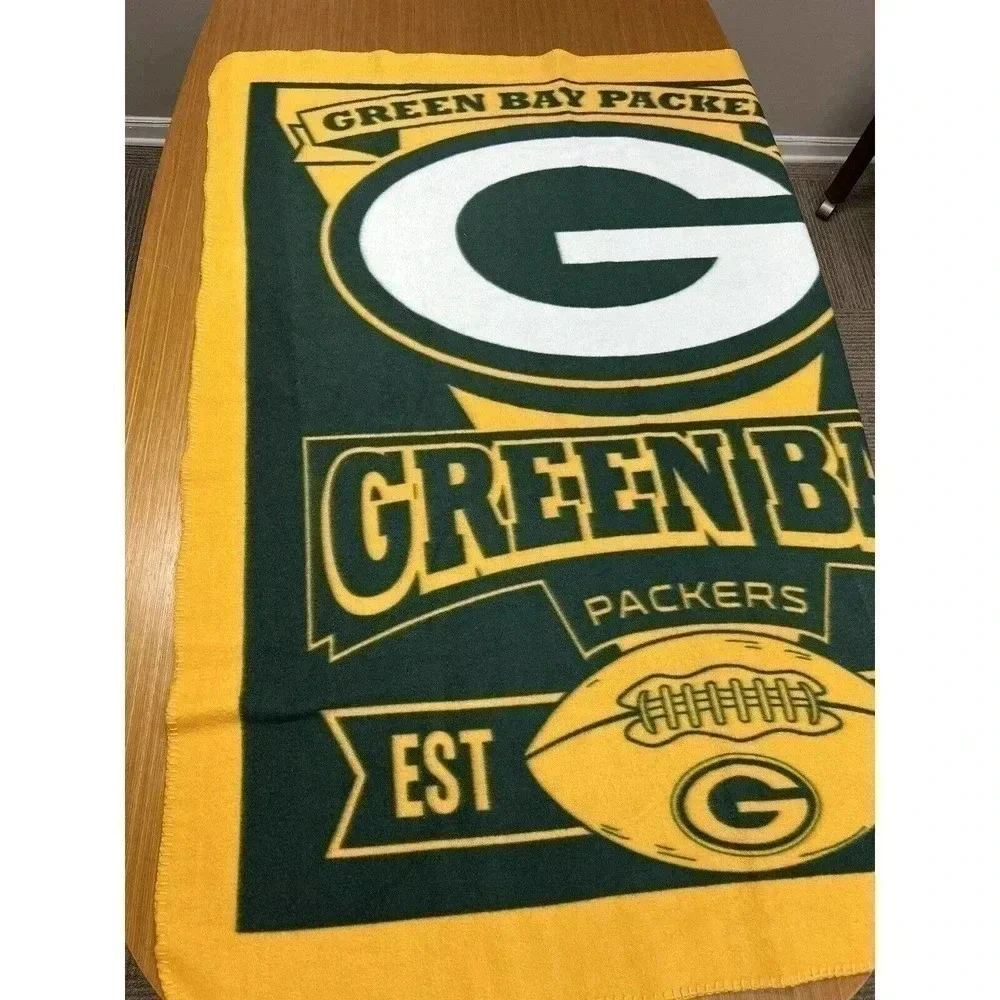 2013 Green Bay Packers Northwest Company Throw Blanket 62.5